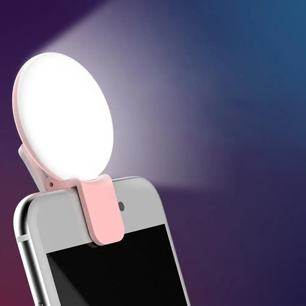 Photography Lighting Handheld - الهاتف المحمول LED Selfie Ring Light