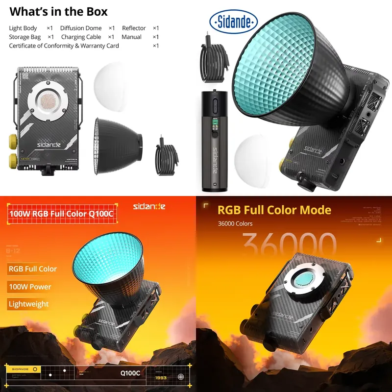 ضوء تصوير محمول احترافي عالي ا - مراجعة Photography Lighting Brands وسعره