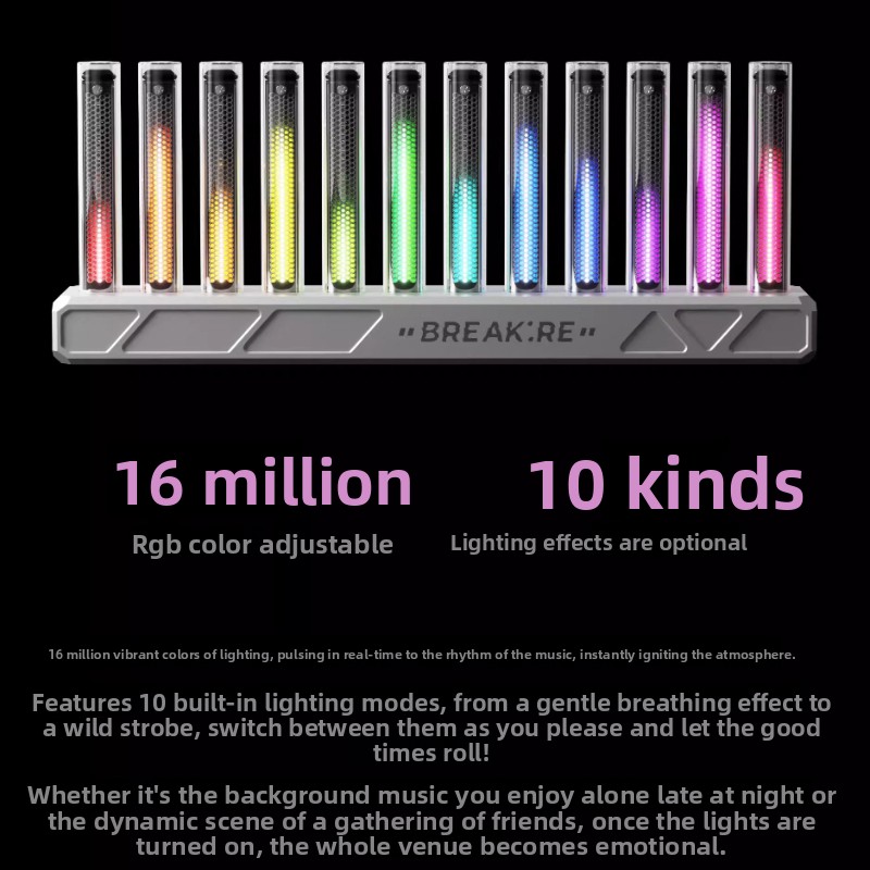 أضواء طيف الموسيقى على طراز أن - مراجعة Photography Lighting Game وسعره