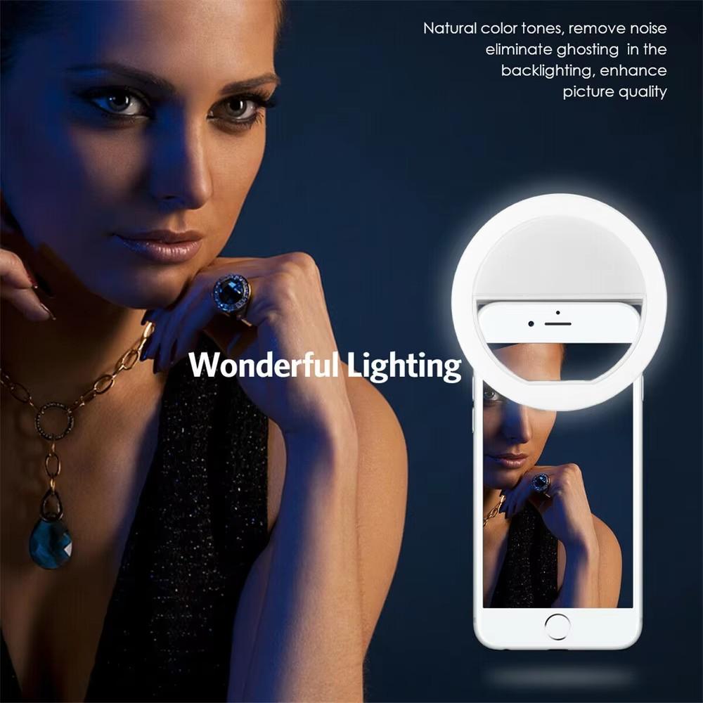 ضوء حلقة سيلفي قابل للتركيب، ق - مراجعة Photography Lighting Game وسعره