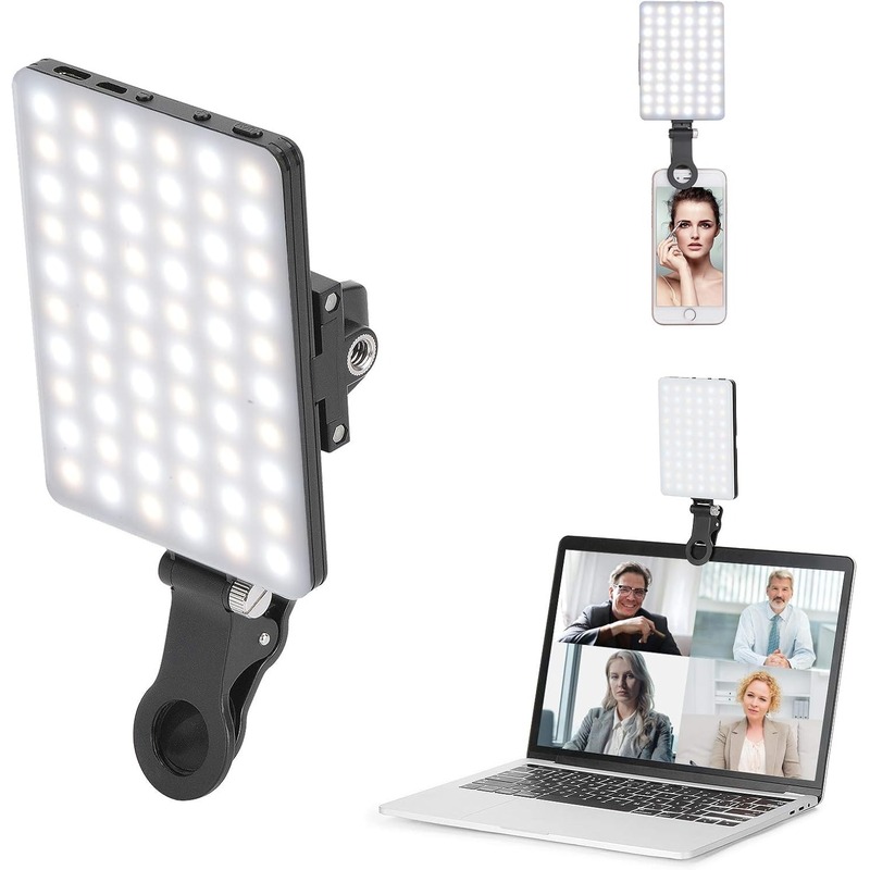 ضوء سيلفي محمول قابل للتثبيت ب - مراجعة Photography Lighting Description وسعره