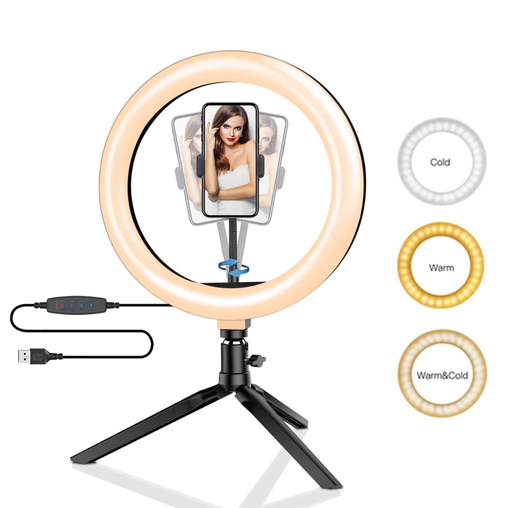 26 سنتيمتر 10 بوصة Led حلقة Se - مراجعة Photography Lighting Game وسعره
