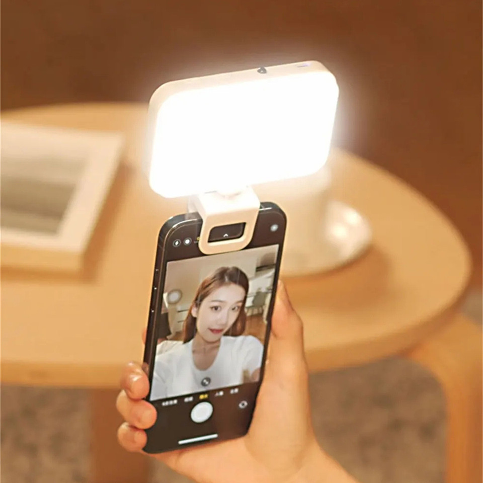 ضوء سيلفي LED محمول للآيفون وا - مراجعة Photography Lighting Brands وسعره